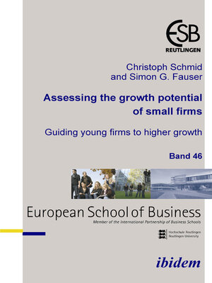 cover image of Assessing the growth potential of small firms